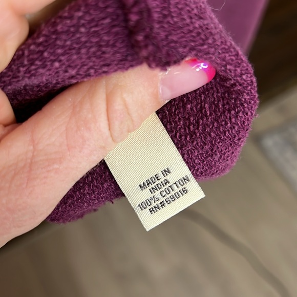 NWT RuffHewn Fuchsia Sweatshirt Dress- Small - Picture 8 of 8